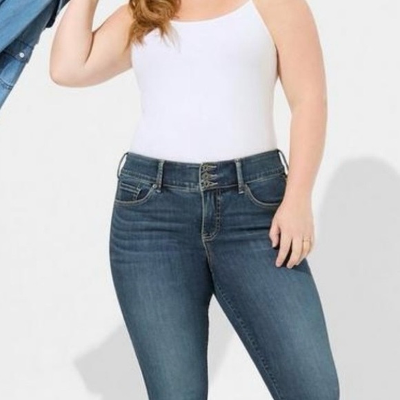 Lane Bryant Denim - Lane Bryant Flex Magic Waistband High Rise Jeggings size 20